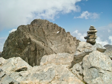 Gipfel des Mytikas, 2818m, Olymp, Griechenland